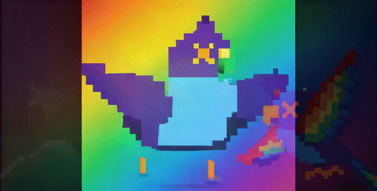 Pixel Parrot Hero