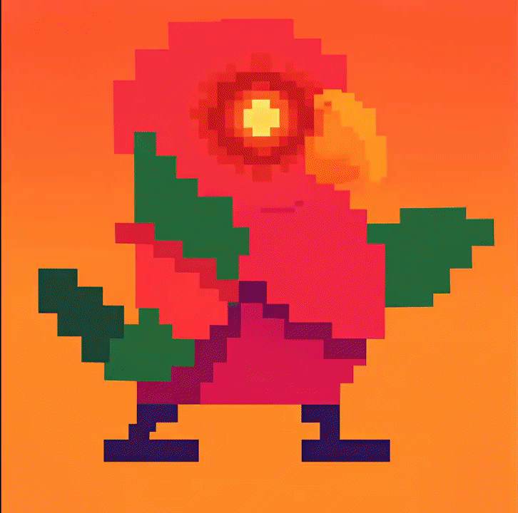 Pixel Parrot Story